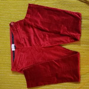 Anthropology The Essential Velvet Slim Trouser